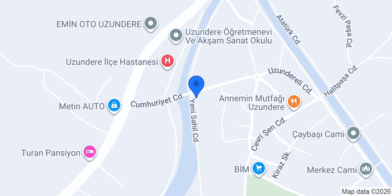 Üstün Eczanesi konumu