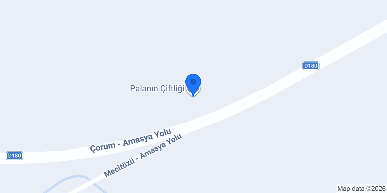 Palanın Çiftliği konumu