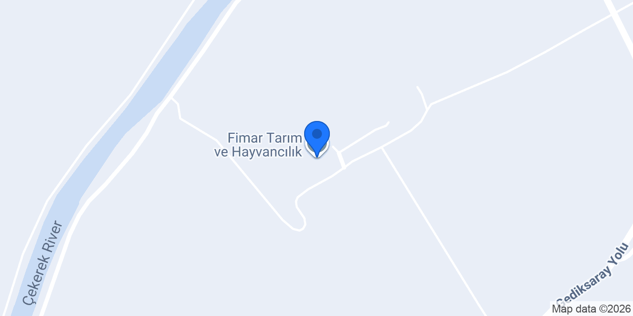 Fimar Tarım ve Hayvancılık konumu