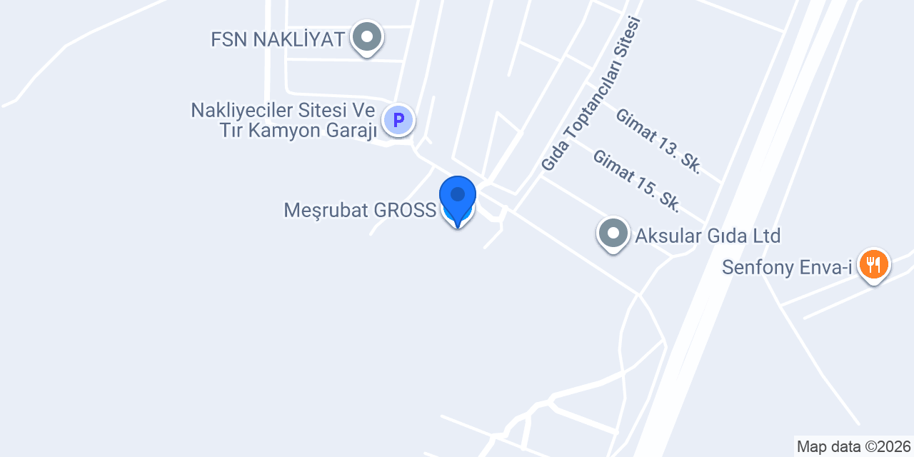 Meşrubat GROSS konumu