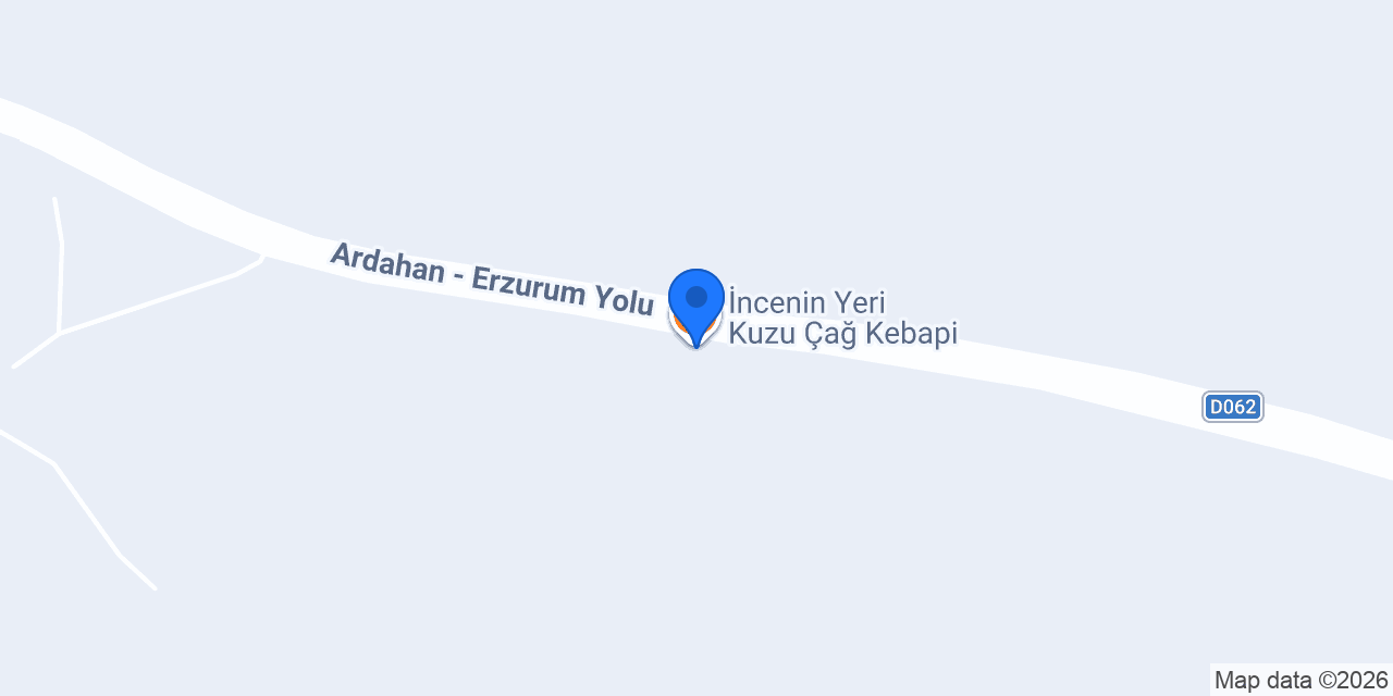 İncenin Yeri Kuzu Çağ Kebapi konumu