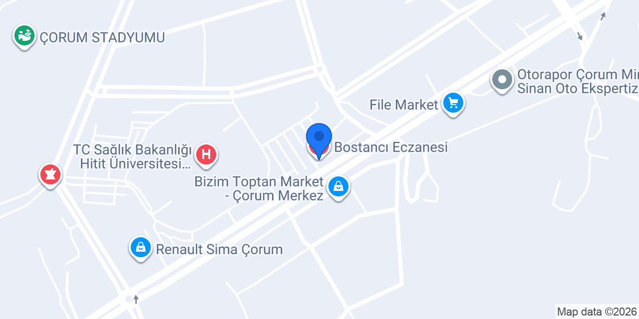 Bostancı Eczanesi konumu