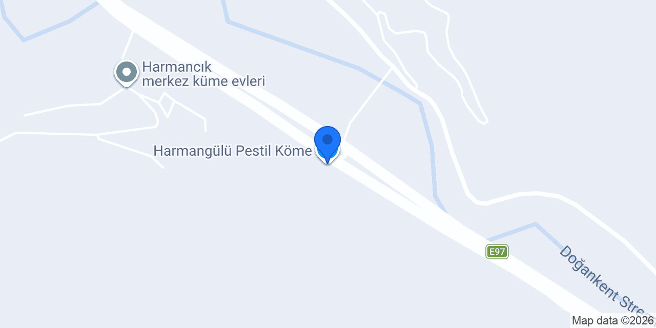 Harmangülü Pestil Köme konumu