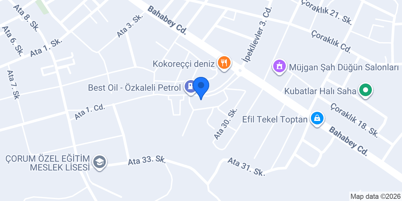 Afilli Davet Salonu konumu