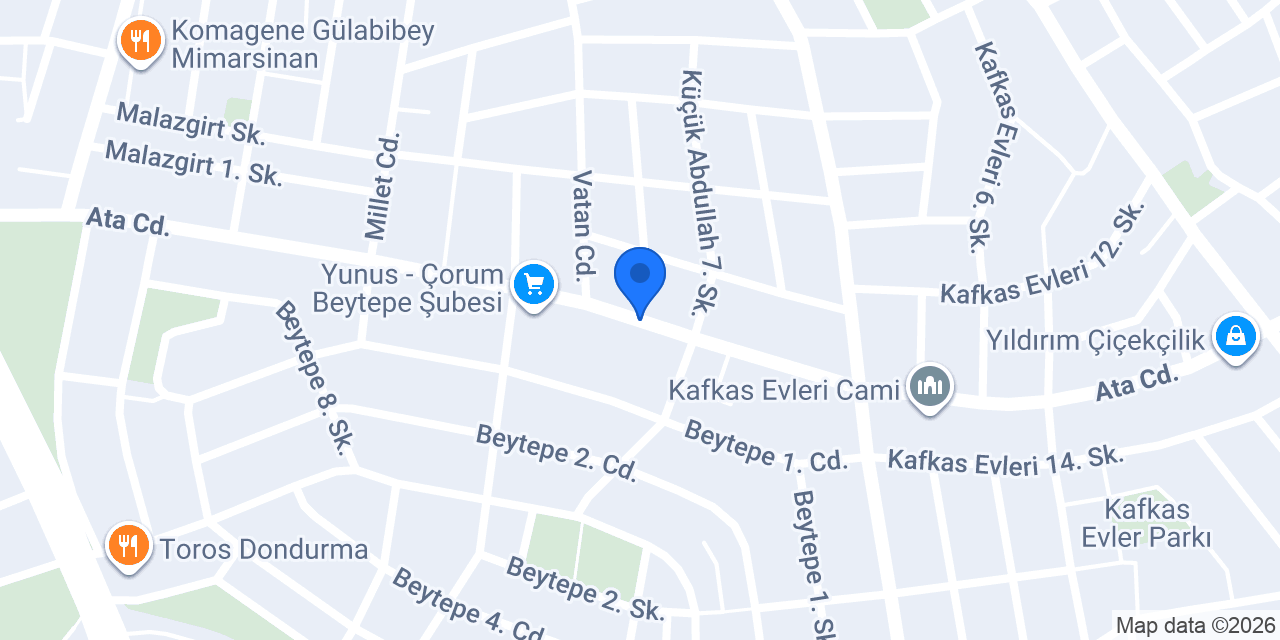 zerdalibuket konumu