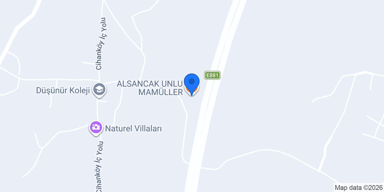ALSANCAK UNLU MAMÜLLER konumu