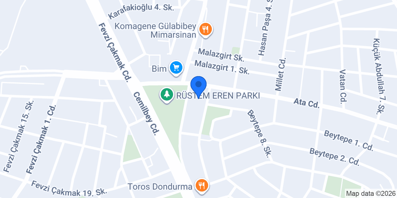 Lezzet Roma Dondurma leblebili dondurma konumu