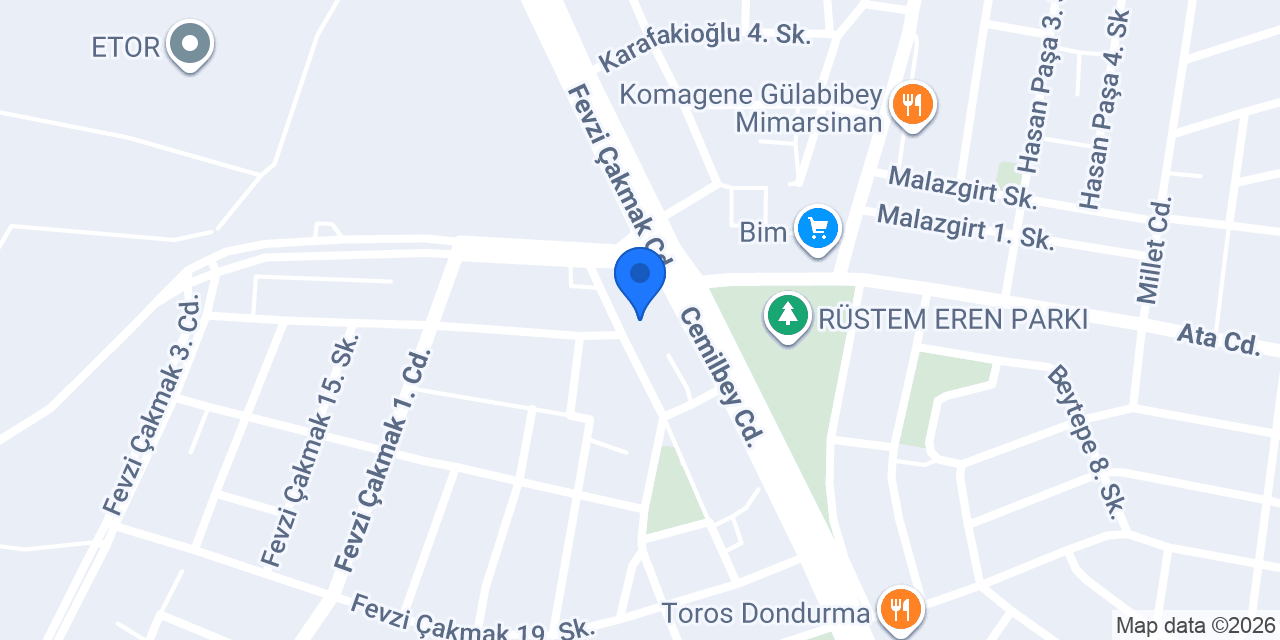 Çağrı Apart konumu