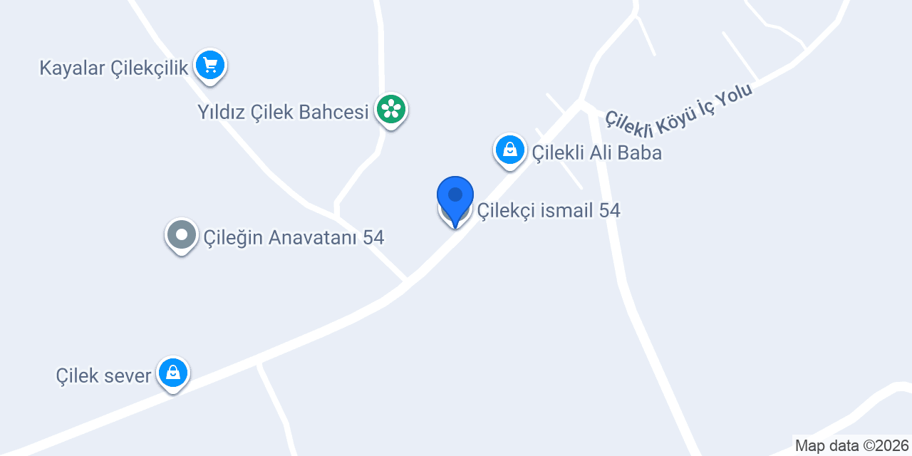 Çilekçi ismail 54 konumu