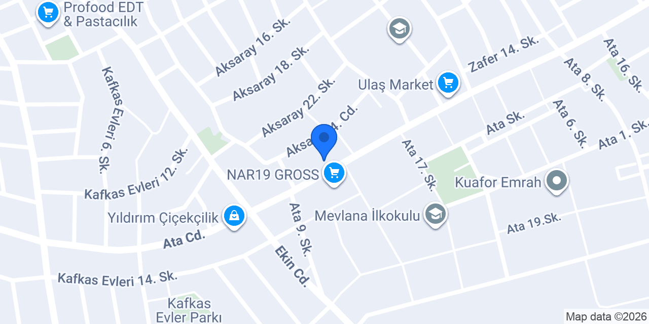 Eczacı Odası konumu