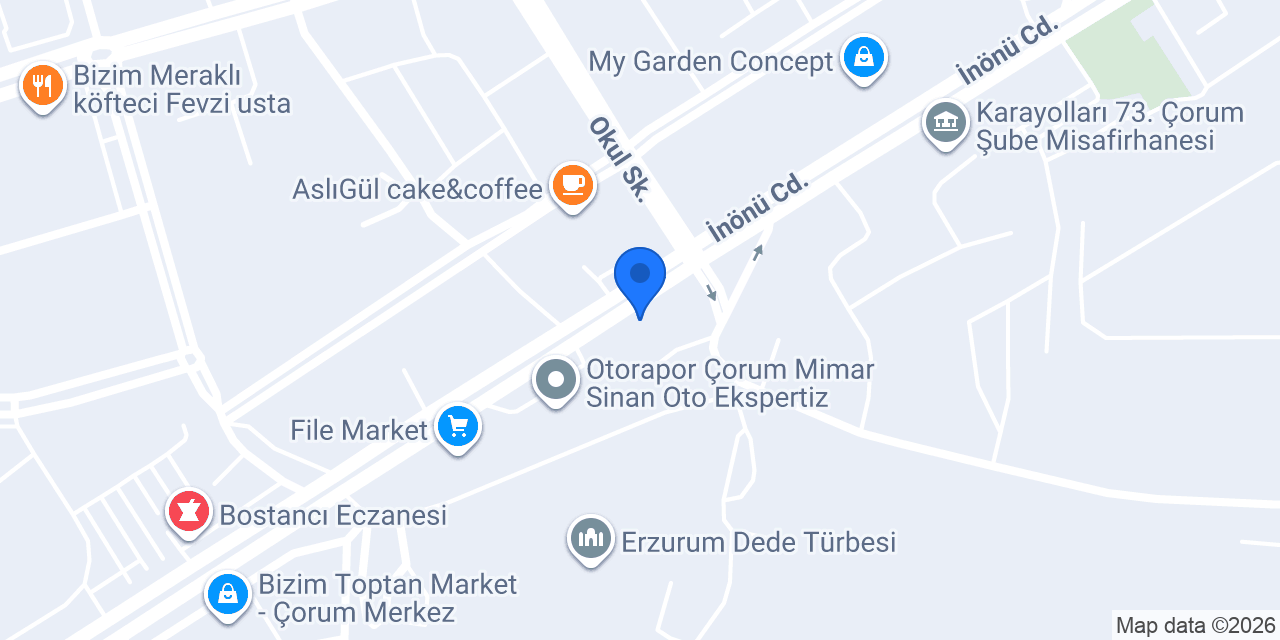 Serpa Otomotiv konumu