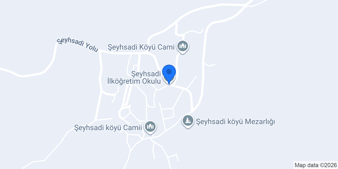 Şeyhsadi İlköğretim Okulu konumu
