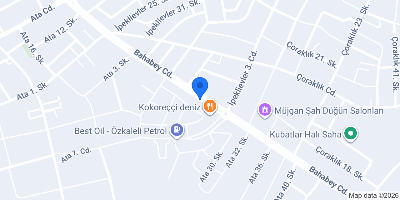 YCL YAPI RAF VE MONTAJ konumu