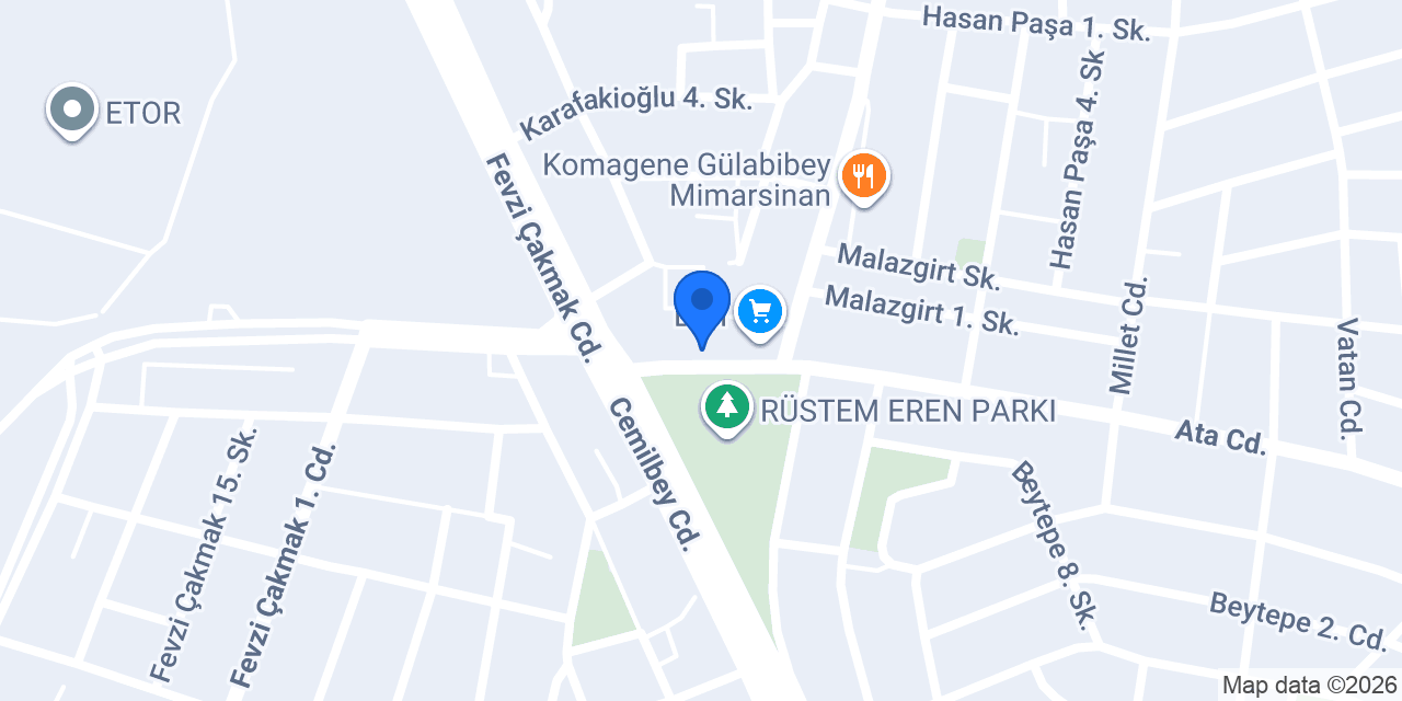 çakır çiçekçilik konumu