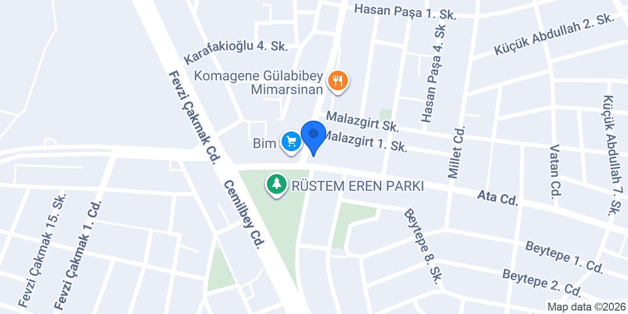 PastaHANEM (Bünyamin Usta) konumu