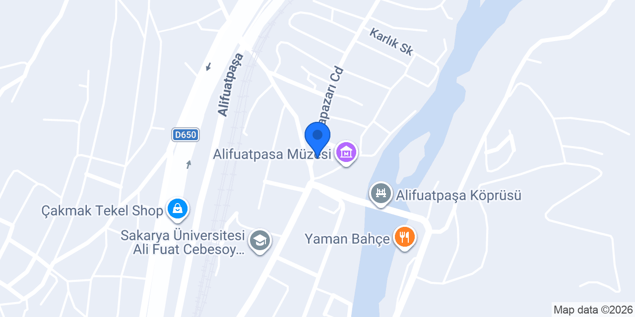 Alifuatpaşa Ülkü Ocaği konumu