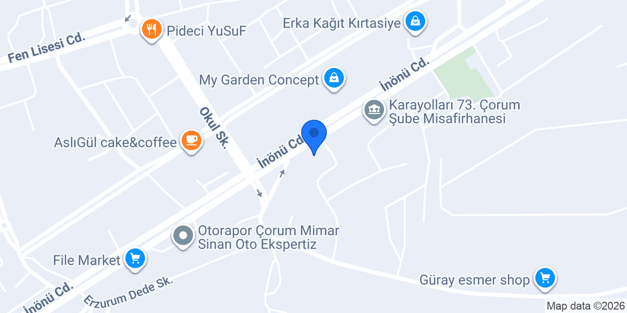 Borubank - Çağlayan Plastik Boru konumu