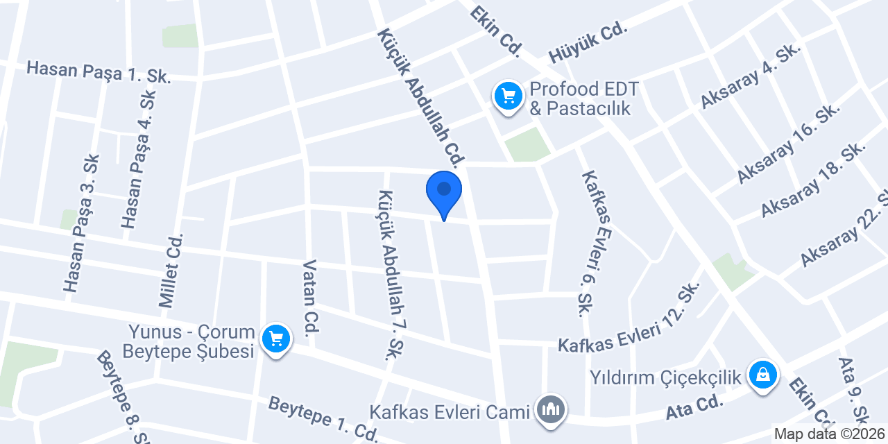 BOZKURT FAYANS konumu