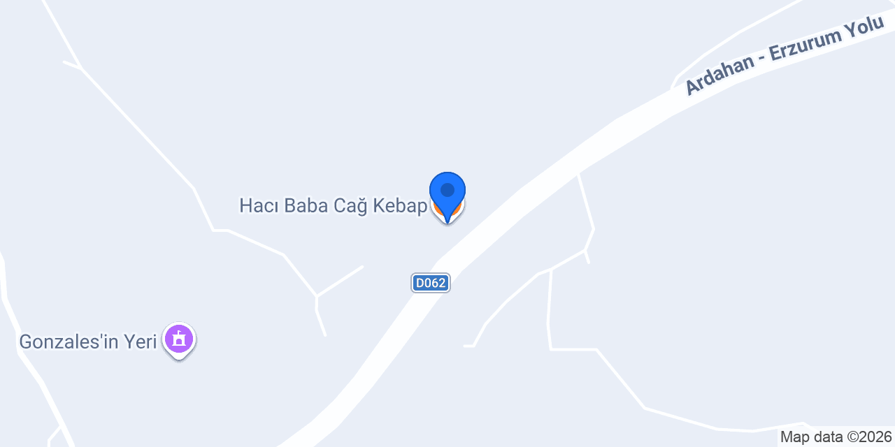 Hacı Baba Cağ Kebap konumu
