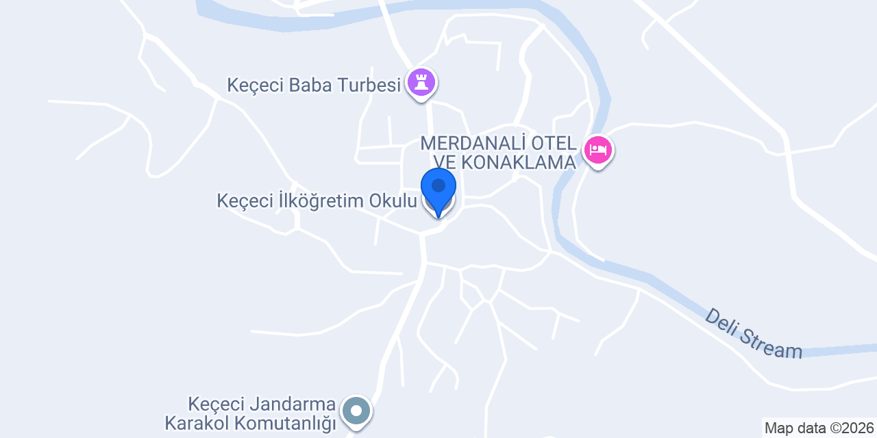 Keçeci İlköğretim Okulu konumu