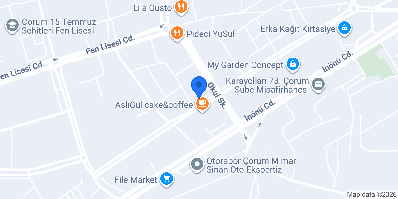 ÇALIŞKAN ECZANESİ konumu