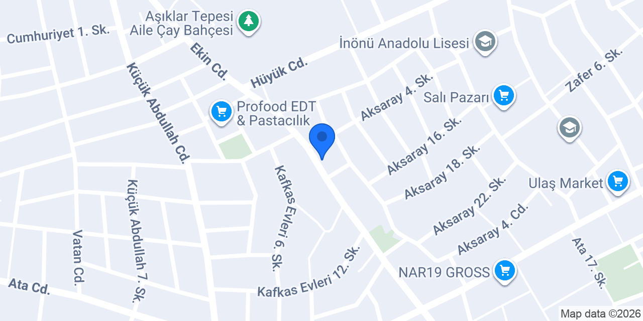EKİN ECZANESİ konumu
