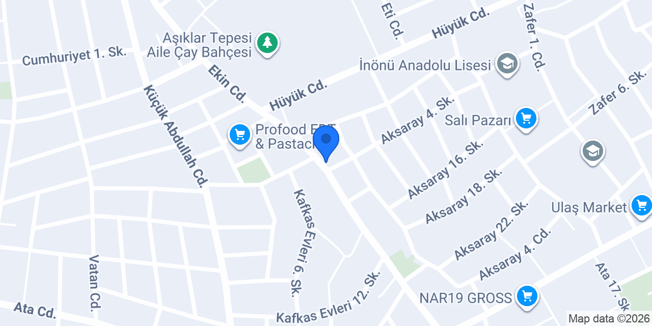 ANKA PASTANESİ MARKET konumu