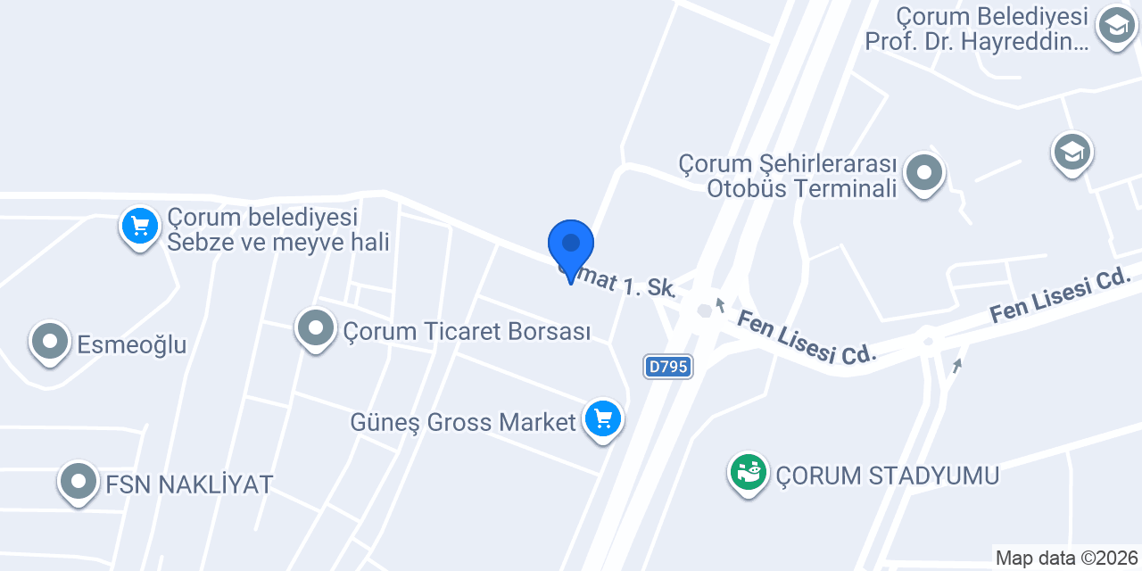 Değer Tarım Yem Premiks konumu