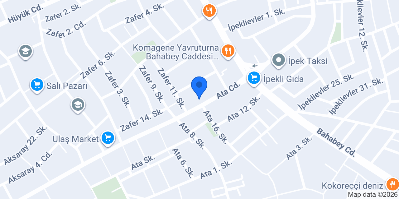Difference Bayan Kuaförü konumu