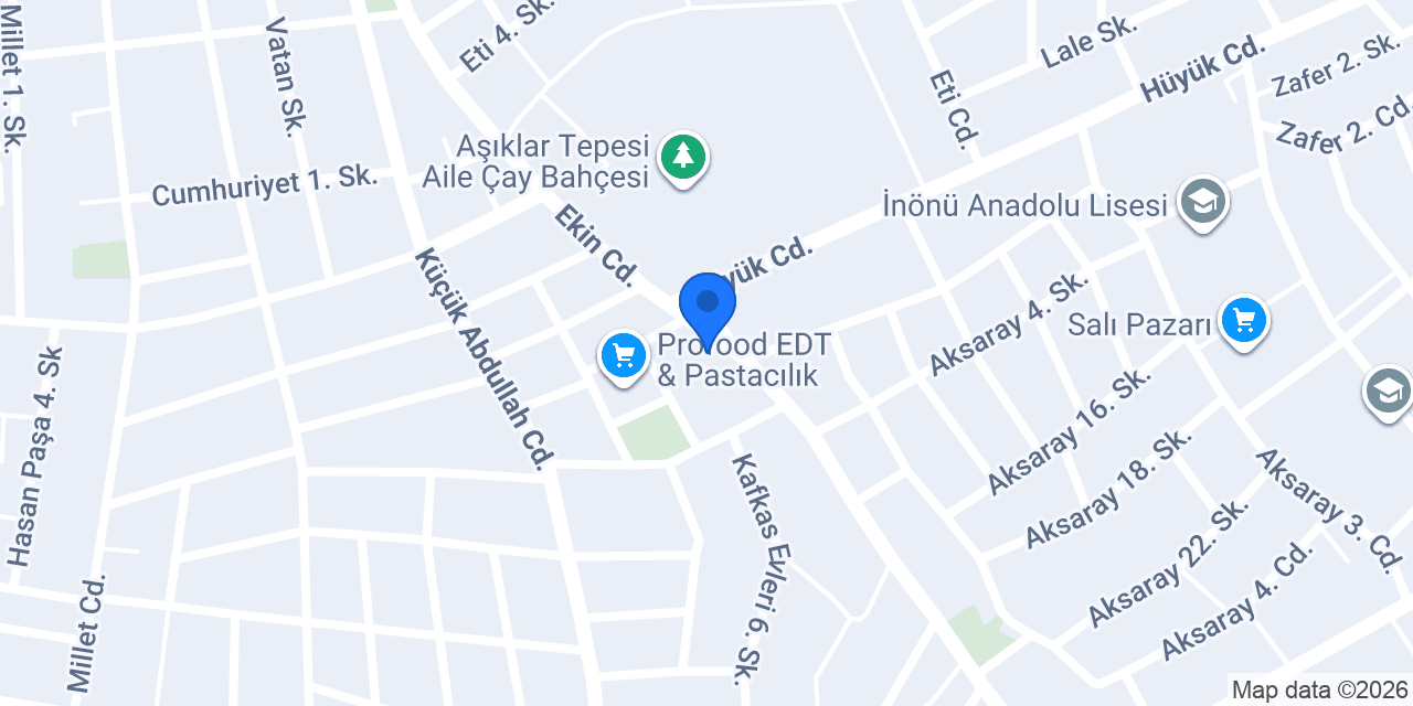 karaca Pide Lahmacun konumu