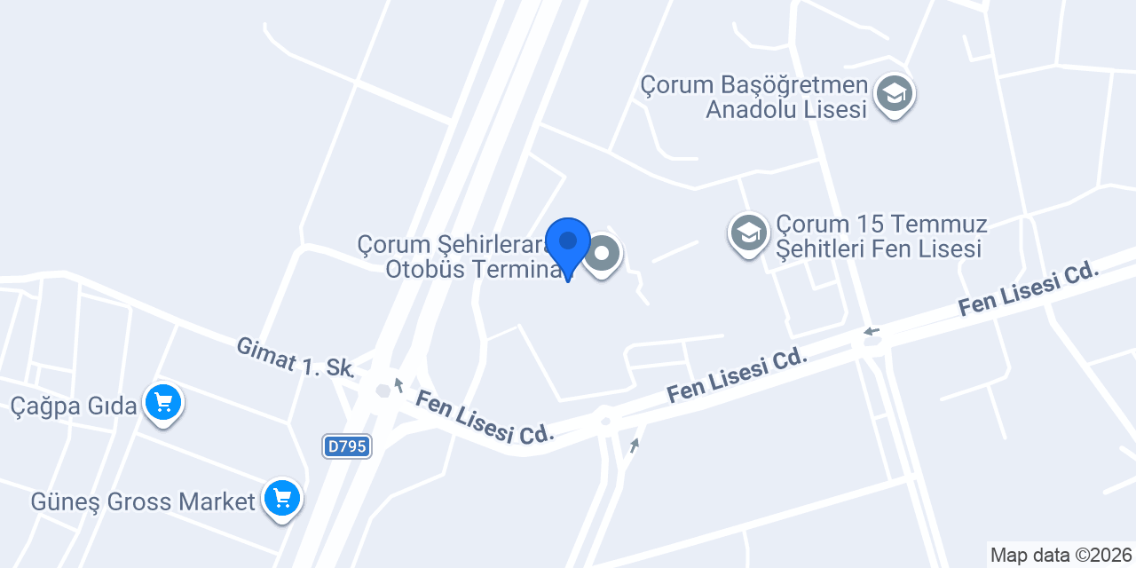 Metro Turizm konumu