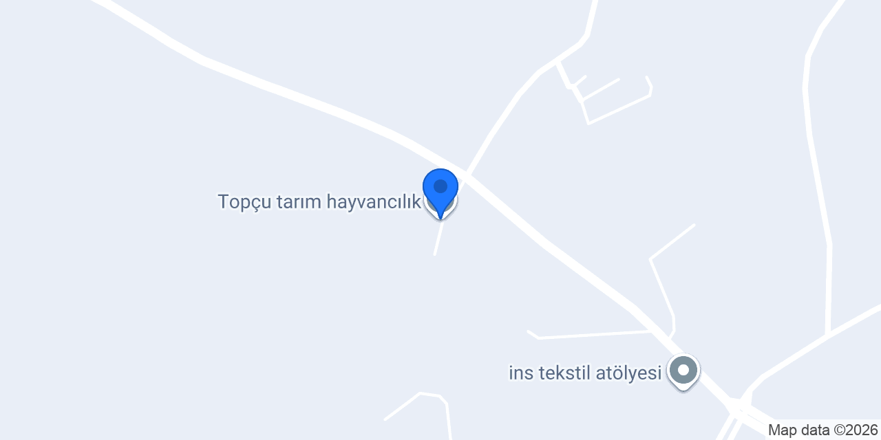 Topçu tarım hayvancılık konumu