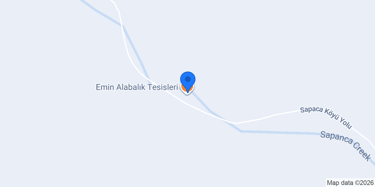 Emin Alabalık Tesisleri konumu