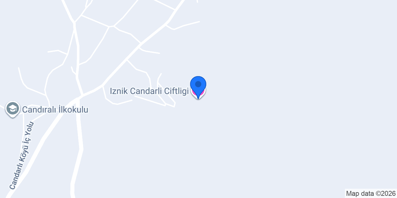 Iznik Candarli Ciftligi konumu
