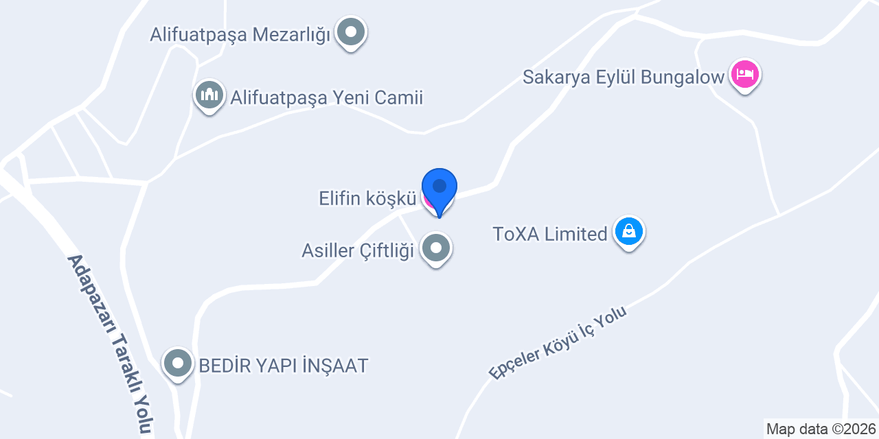 Elifin köşkü konumu