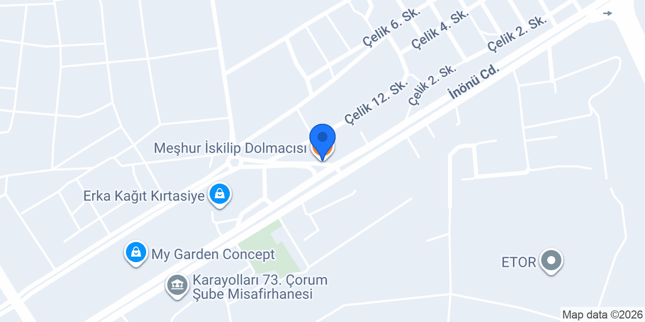 Meşhur İskilip Dolmacısı konumu