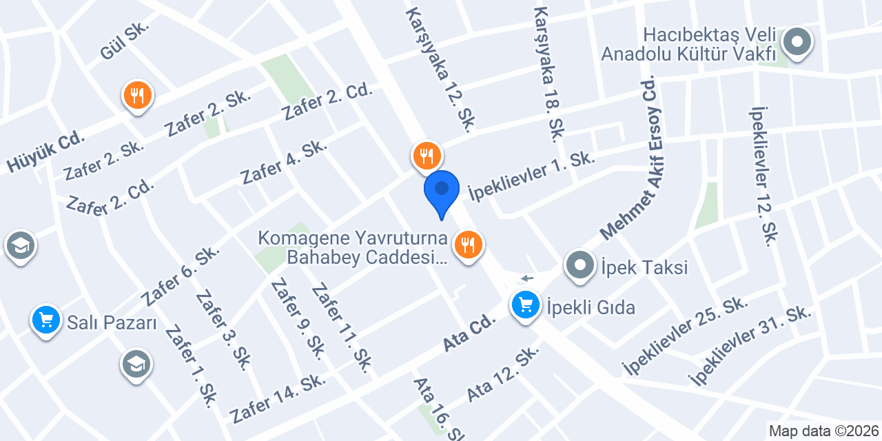 TURNA AMBALAJ POŞET konumu