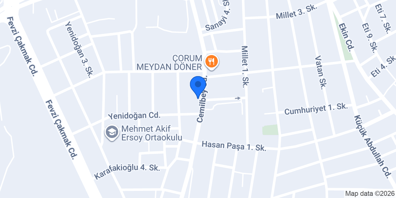 dönergah dürüm konumu