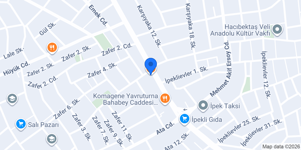 Çelikler Pastanesi-Tatlı-Unlu Mamüller konumu