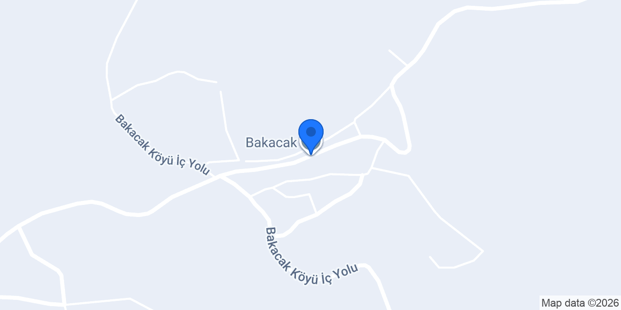 Bakacak Halil bağ evi konumu