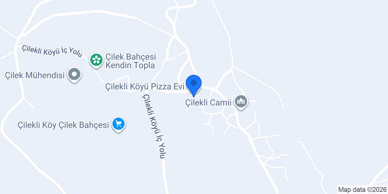 Çilekli Köyü Pizza Evi konumu