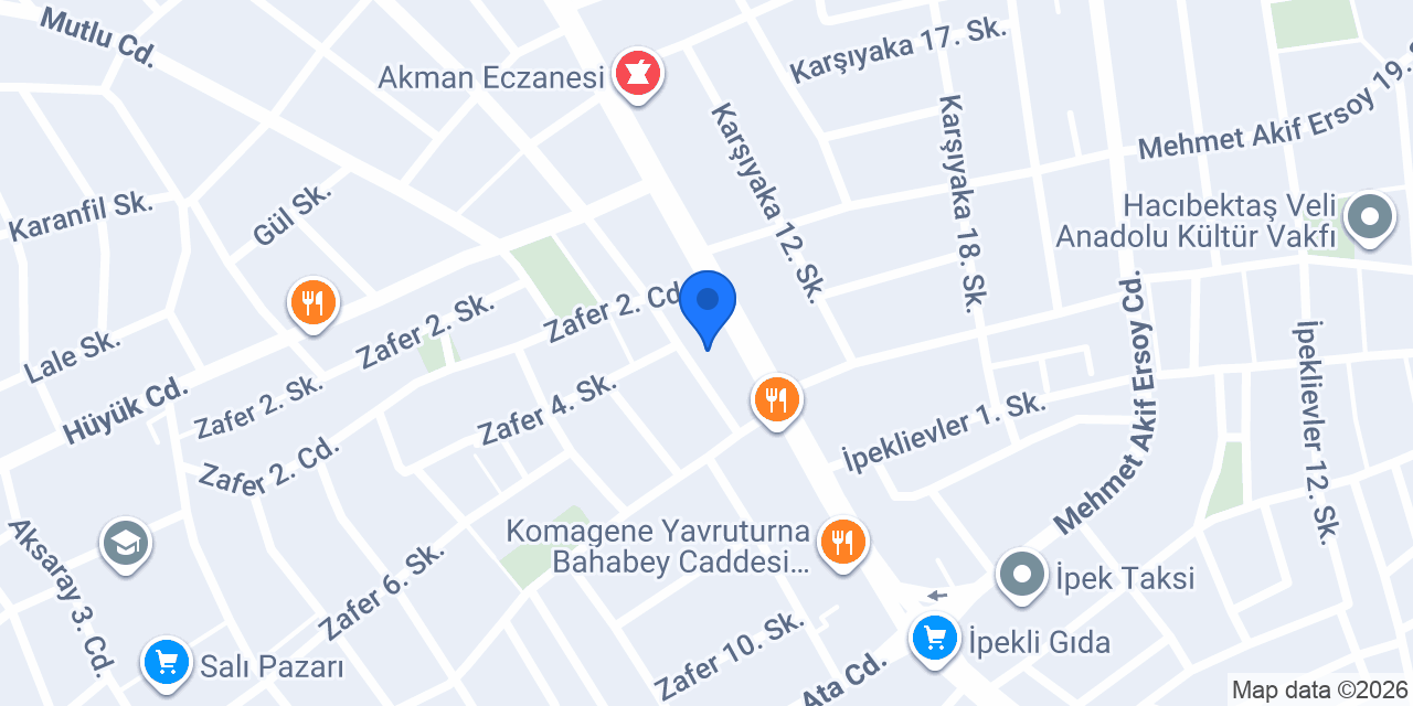 Hakan Tekel Shop konumu