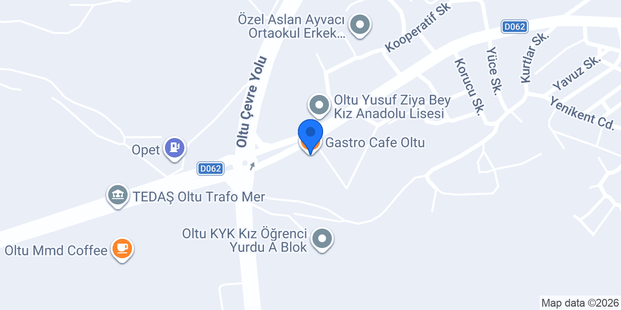 Gastro Cafe Oltu konumu