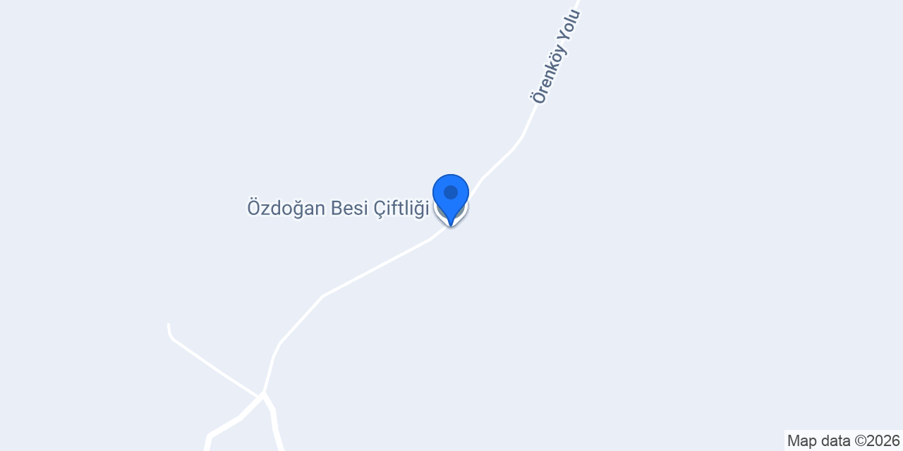 Özdoğan Besi Çiftliği konumu