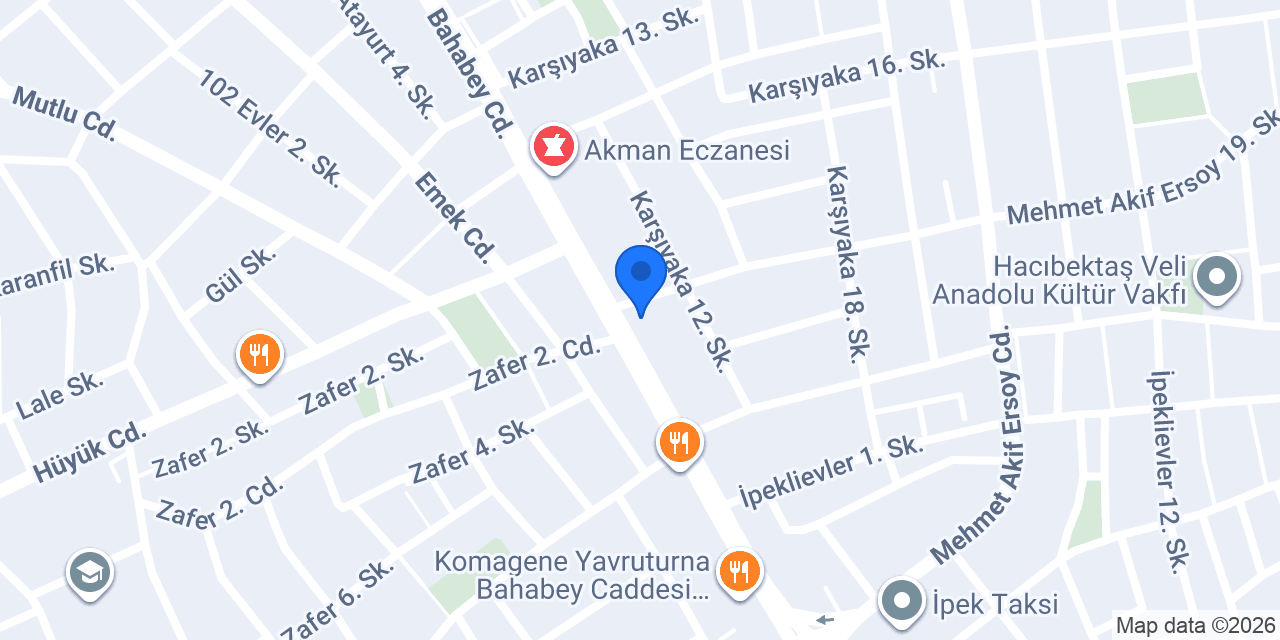 Artplus İnşaat konumu