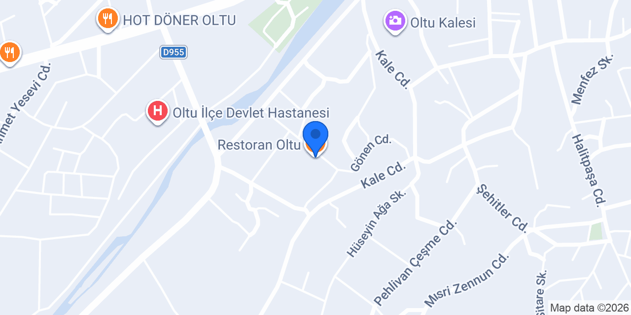 Restoran Oltu konumu