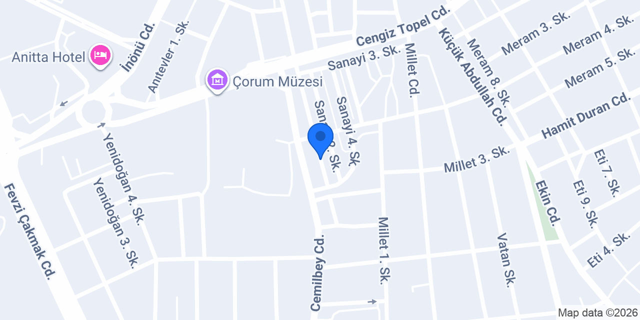 Kadir Ağır Mobilya konumu
