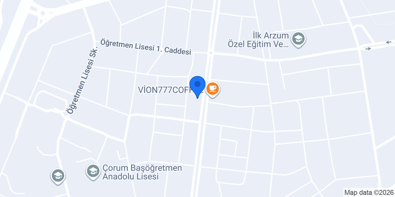 ÇöpŞiş Park ● Çorum konumu