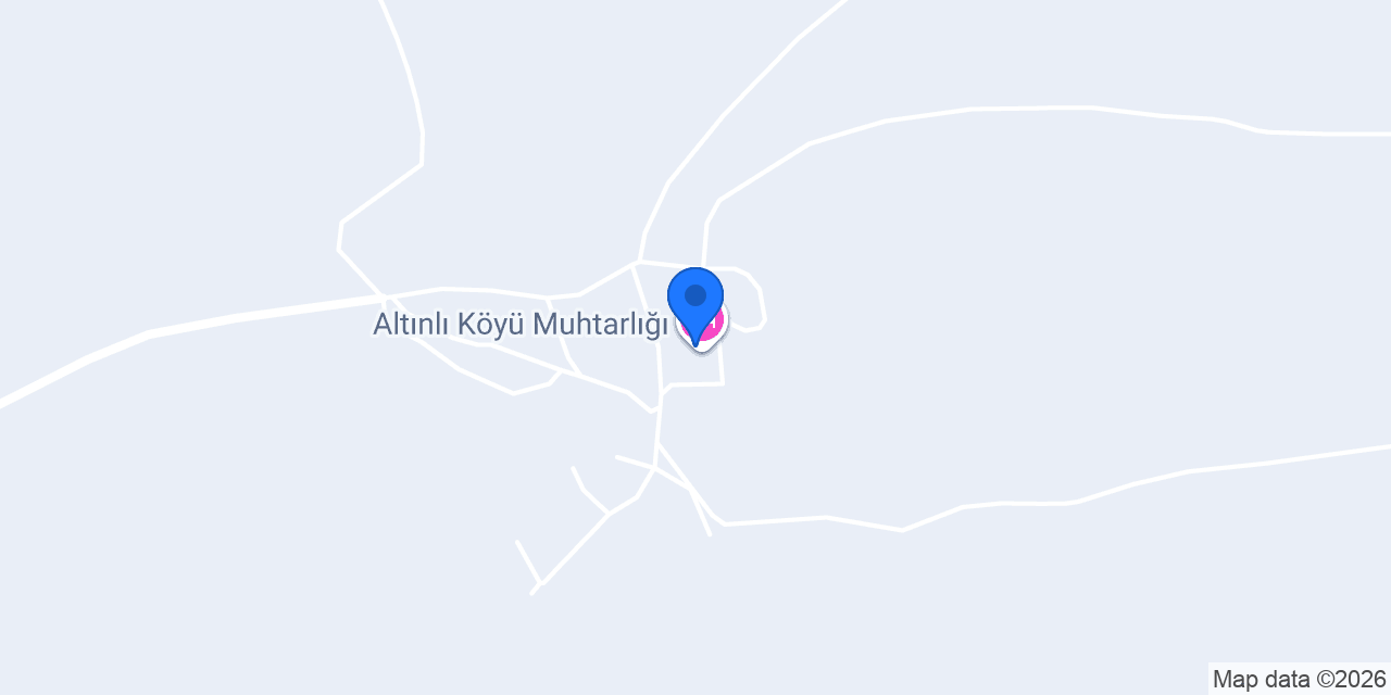 Altınlı Köyü Muhtarlığı konumu