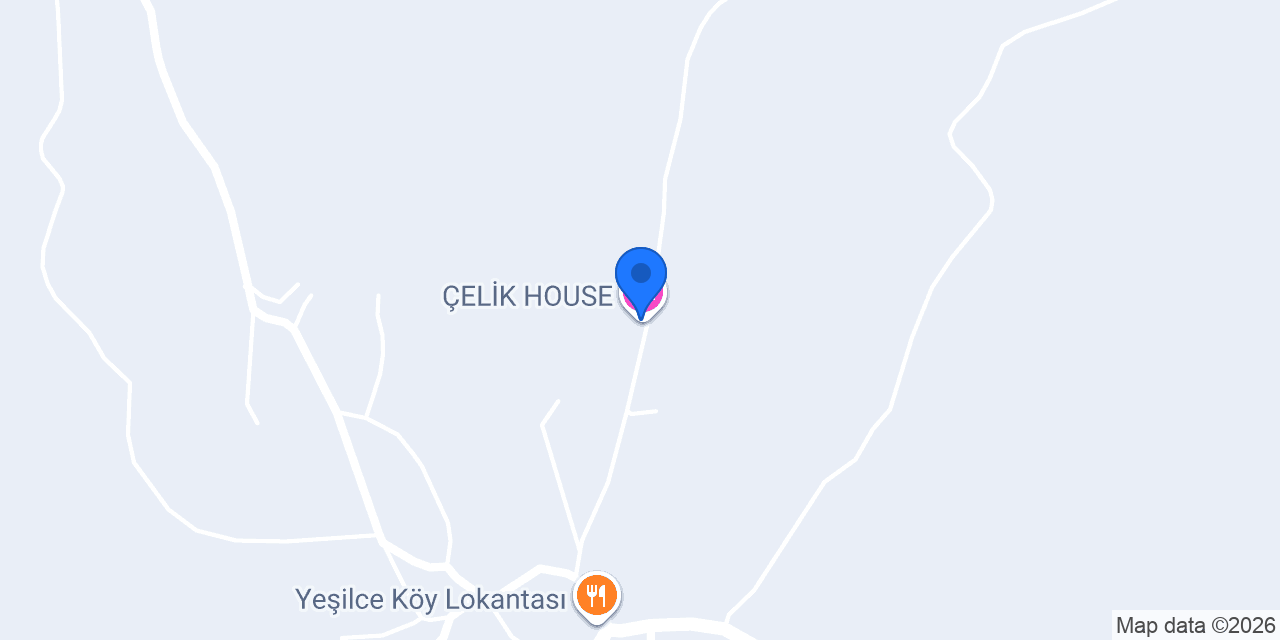 ÇELİK HOUSE konumu